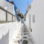 빌라 Floral With Marvelous View To Mykonos Town