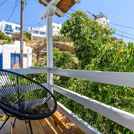 فيلة Floral With Marvelous View To Mykonos Town