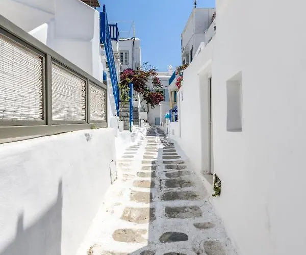 Вилла Floral With Marvelous View To Mykonos Town