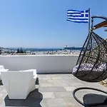 Willa Floral With Marvelous View To Mykonos Town